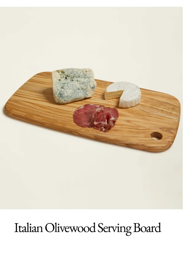 Grove Natural Italian Olivewood Serving Board