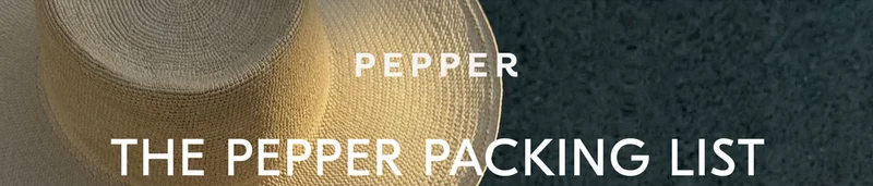 The Pepper Packing List
