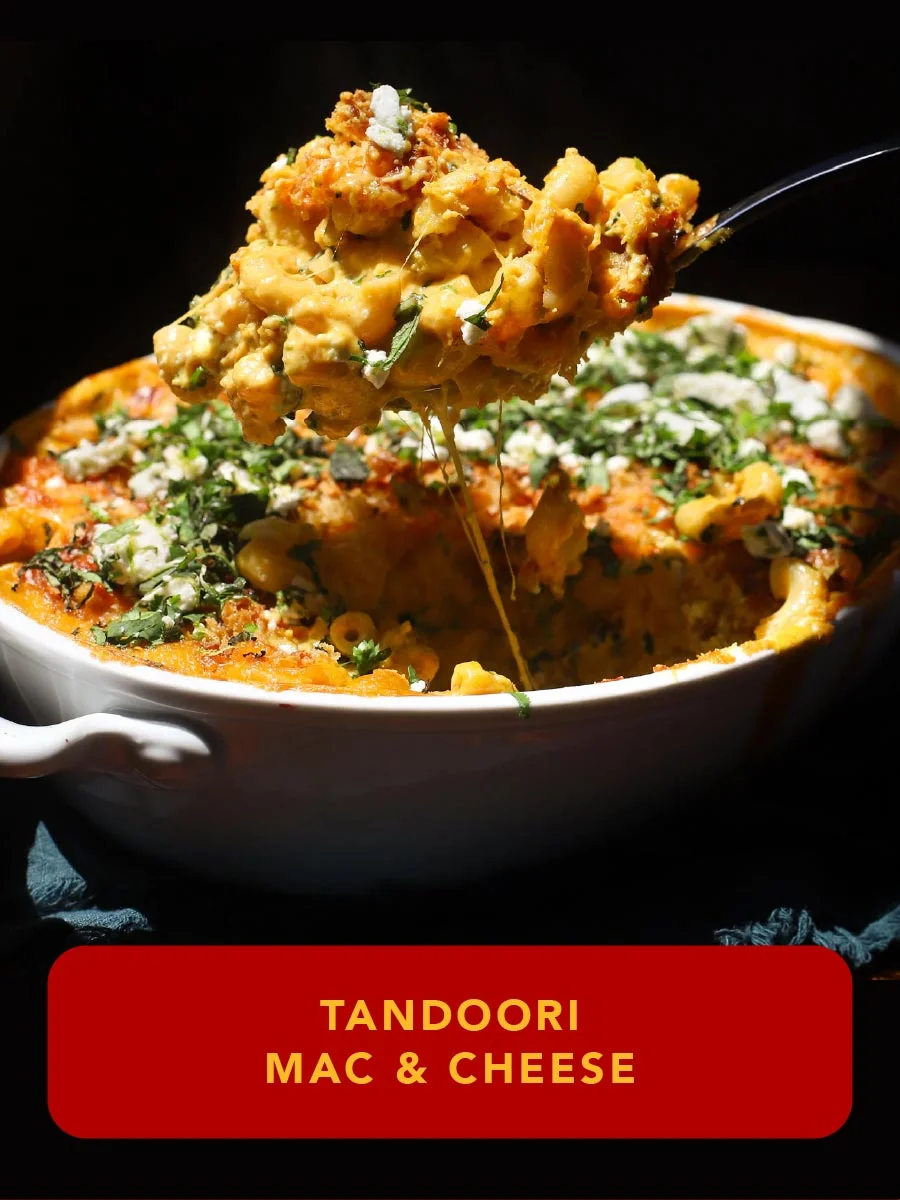 Tandoori mac & cheese