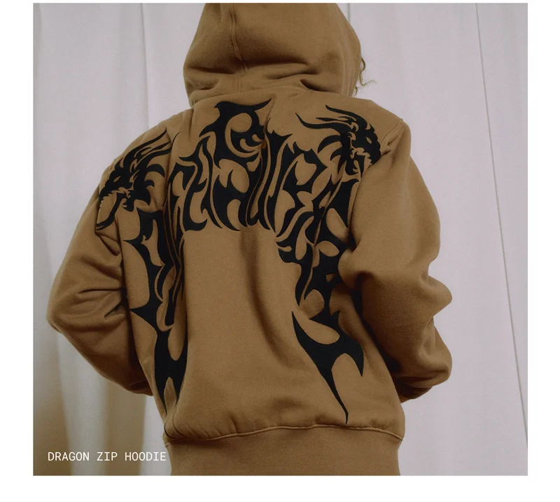 DRAGON ZIP HOODIE