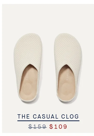 THE CASUAL CLOG