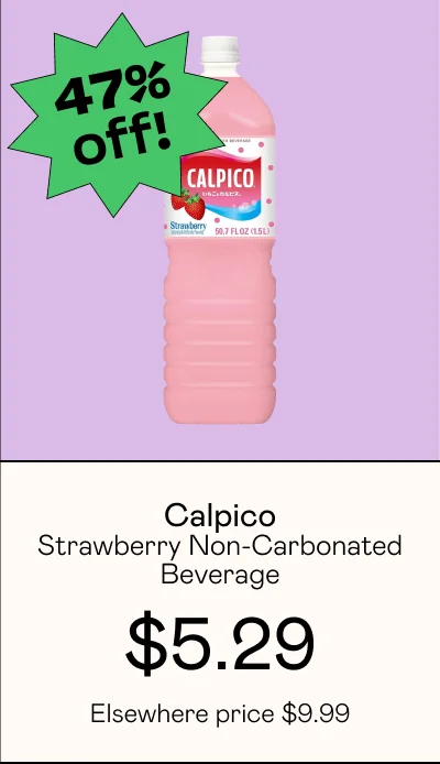Strawberry Non-Carbonated Beverage