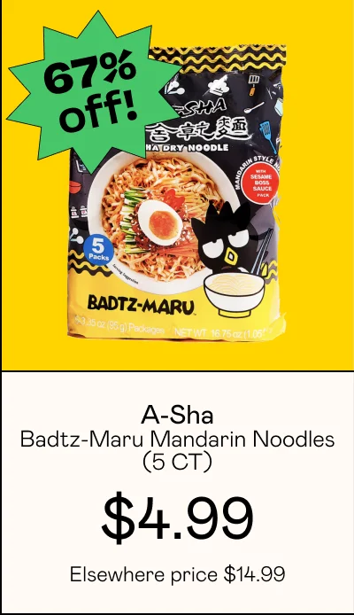 Badtz-Maru Mandarin Noodles (5 CT)