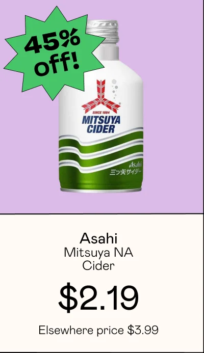 Mitsuya NA Cider