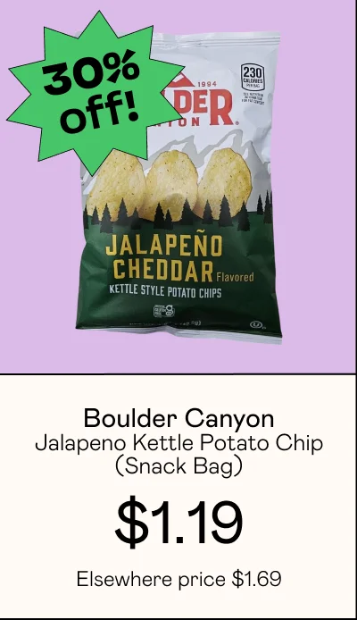 Jalapeno Kettle Potato Chip (Snack Bag)