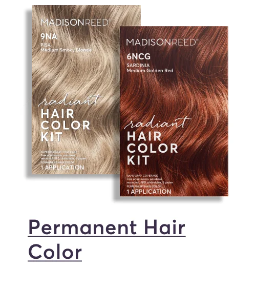 Permanent hair color