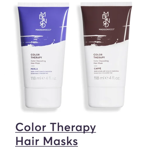 Color therapy hair masks