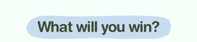 What will you win?