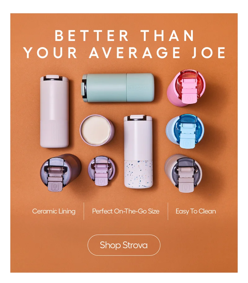 Better Than Your Average Joe: Ceramic Lining | Perfect On-The Go Size | Easy to Clean