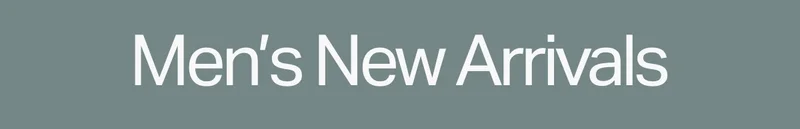 Men's New Arrivals