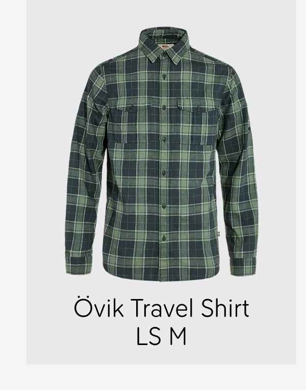 Övik Travel Shirt LS M