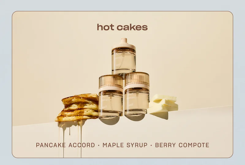 hot cakes pancake accord •&nbsp;maple syrup • berry compote