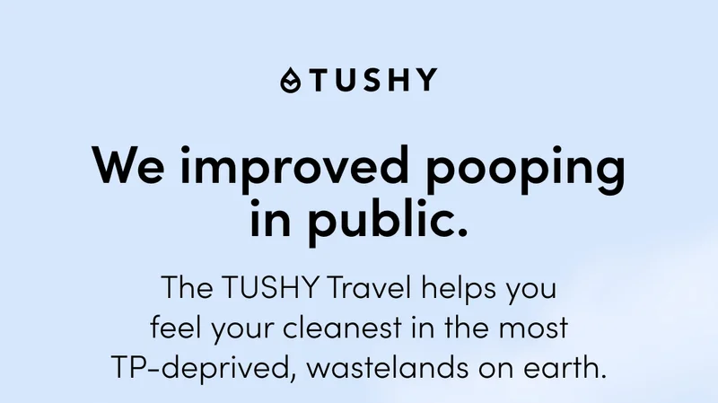 SHOP TUSHY TRAVEL