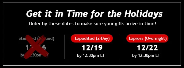 Shipping Deadlines
