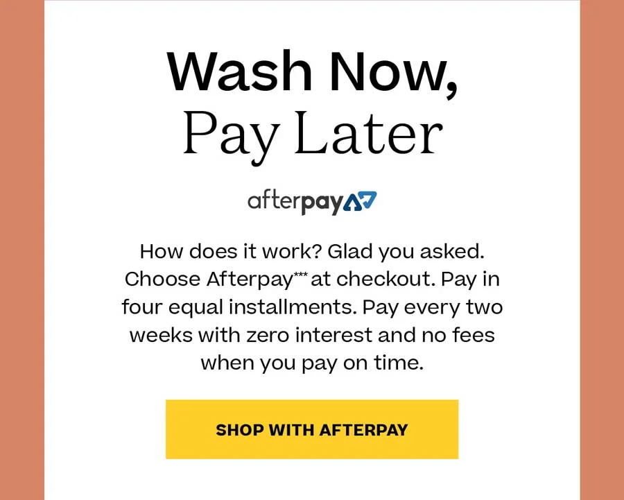 Ruggable + Afterpay: A New Way to Pay