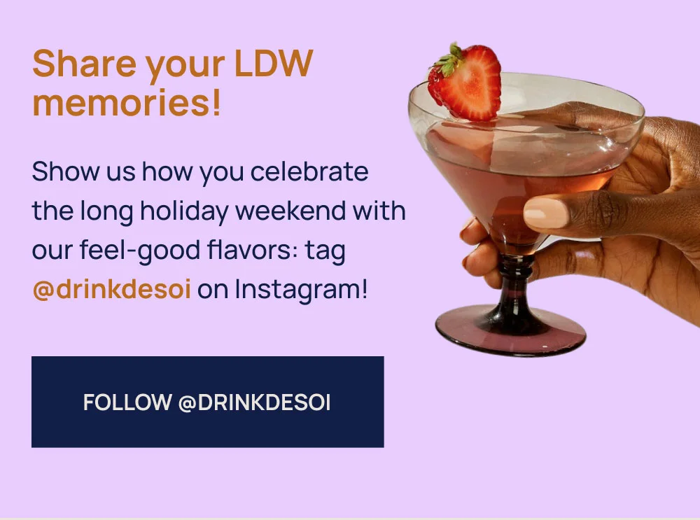 follow @drinkdesoi