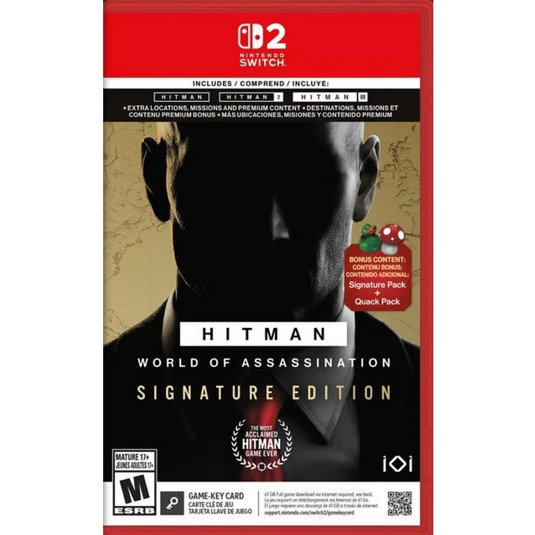 IO Interactive Hitman World of Assassination - Signature Edition - Nintendo Switch 2