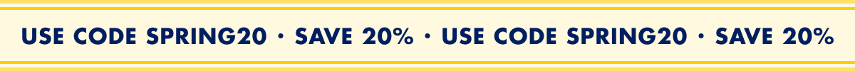 USE CODE discount code · SAVE 20% · USE CODE discount code · SAVE 20%