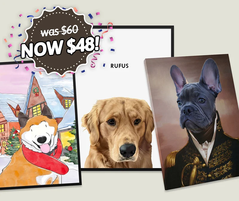20% Off all wall art. was $60, NOW $48.