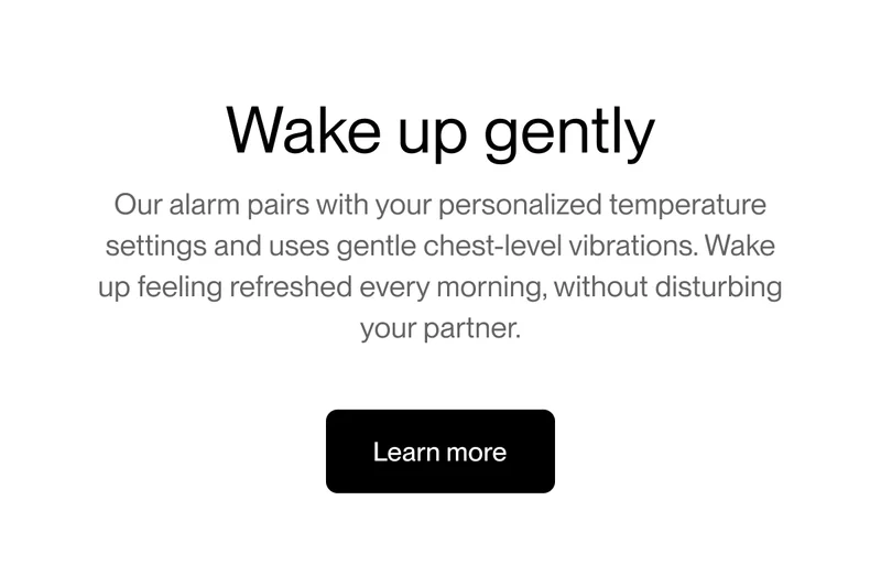 Wake up gently