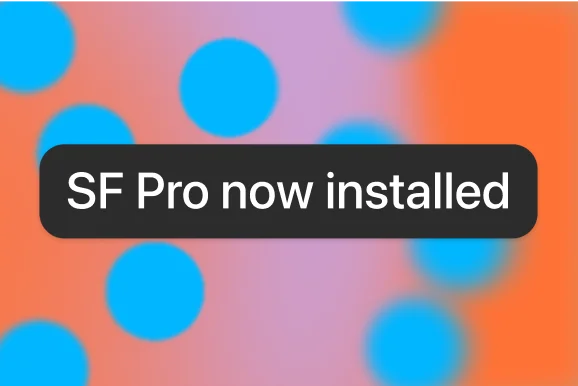 No more missing Apple Fonts