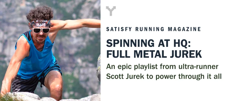 scott jurek satisfy running playlist