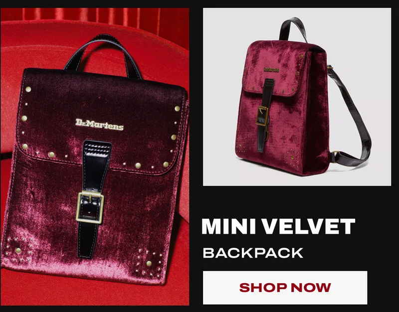 Mini Velvet Backpack