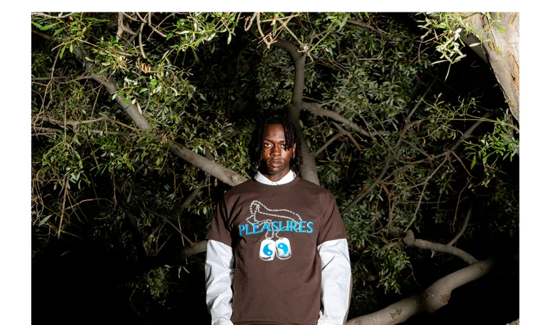 DOG TAGS T-SHIRT (BROWN)