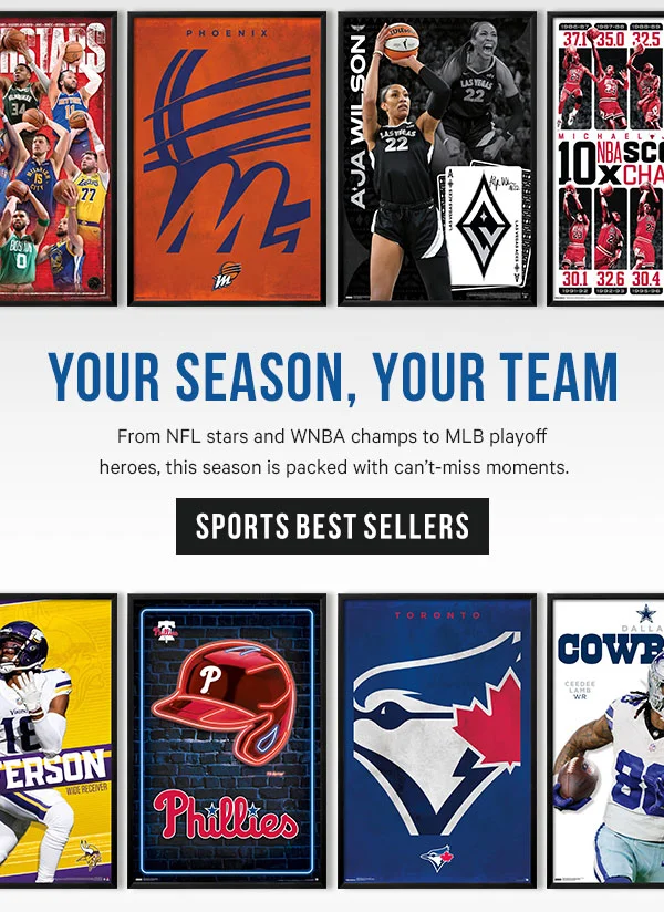 Your Season, Your Team: From NFL stars and WNBA champs to MLB playoff heroes, this season is packed with can’t-miss moments.