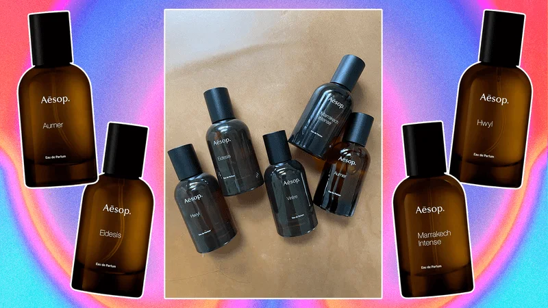 Image may contain: Bottle, Cosmetics, and Perfume best aesop fragrances
