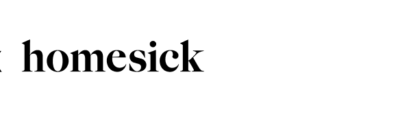 homesick