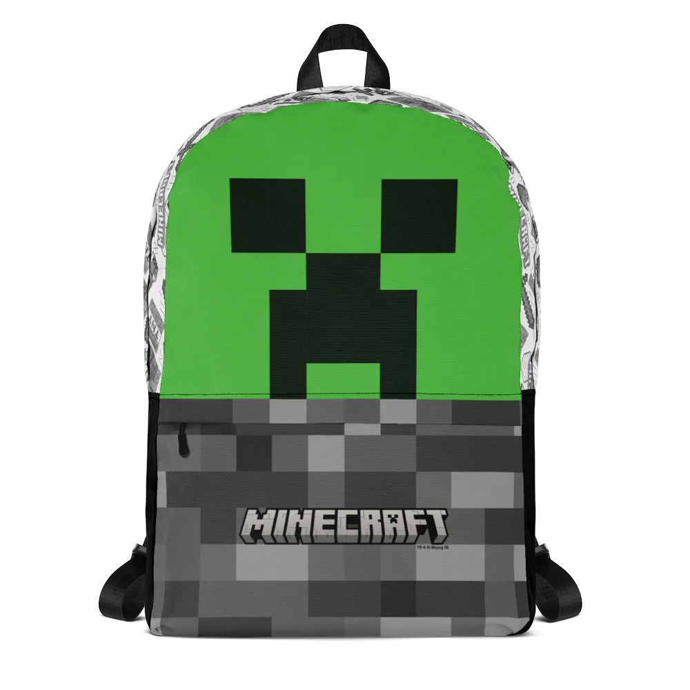 Image of Minecraft Creeper Backpack