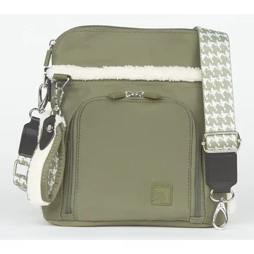 IHKWIP The City Sherpa Crossbody with Houndstooth Strap