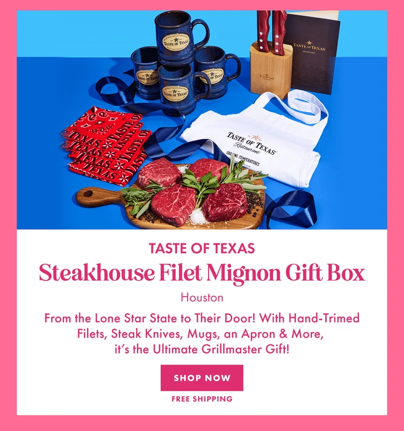 Taste of Texas FIlet Mignon