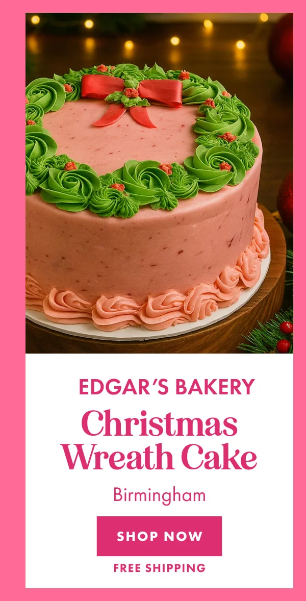 Edgar's Christmas Wreath Cake