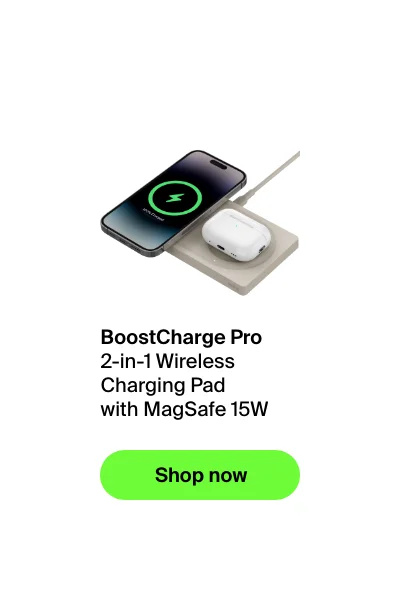 A 2-in-1 Charging Pad in Sand