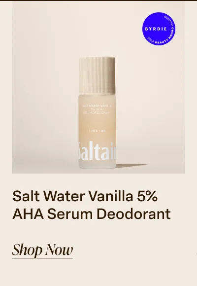 Salt water vanilla 5% serum deo