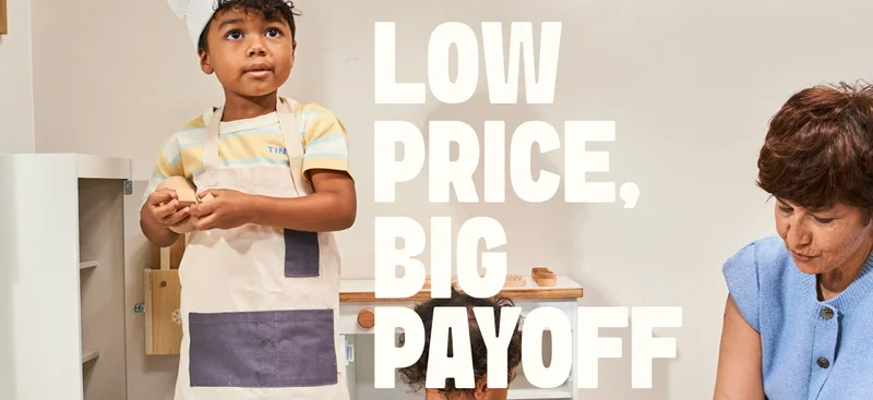 LOW PRICE, BIG PAYOFF