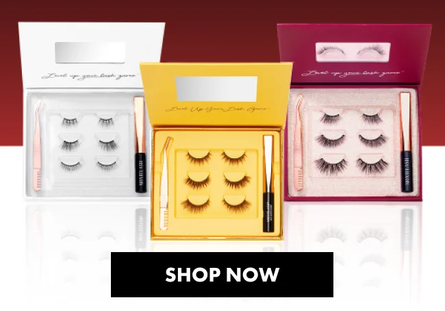 magnetic kits, lashes,  select accessories and more!