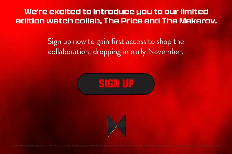 Sign up to gain first access