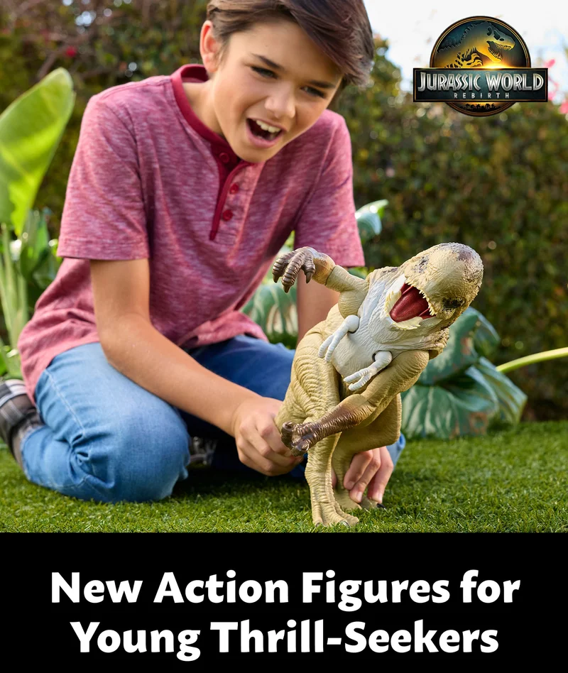 New Action Figures for Young Thrill-Seekers