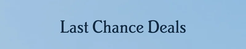 Last Chance Deals