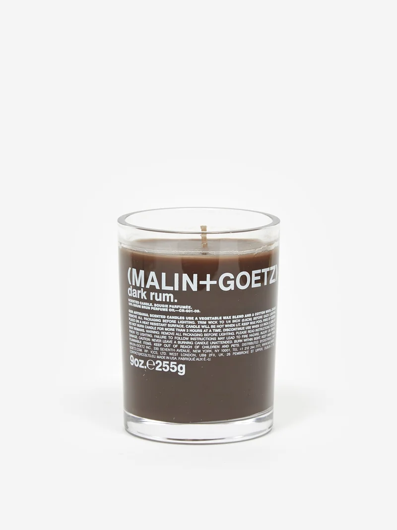 Image of Malin+Goetz Scented Candle 255g - Dark Rum