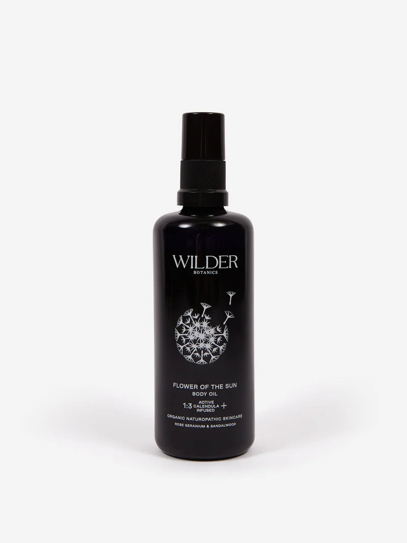 Image of Wilder Botanics Flower of the Sun Body Oil - 100ml