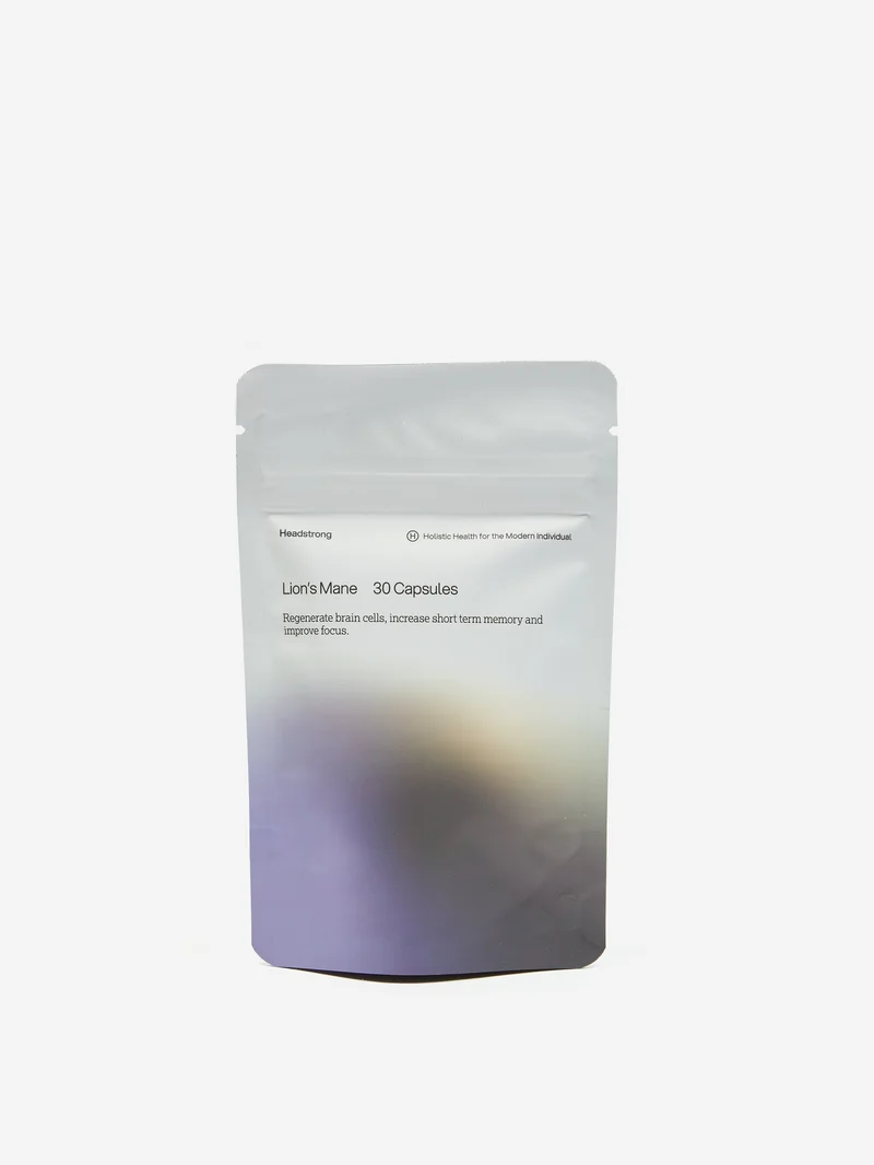 Image of Headstrong Organic Mushroom Supplements - Lion’s Mane