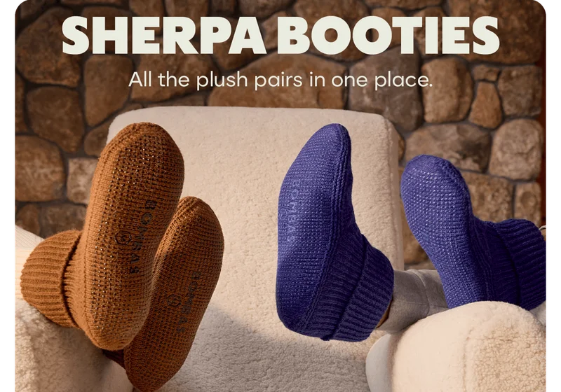 SHERPA BOOTIES | All the plush pairs in one place.