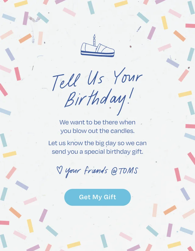 Tell Us Your Birthday!