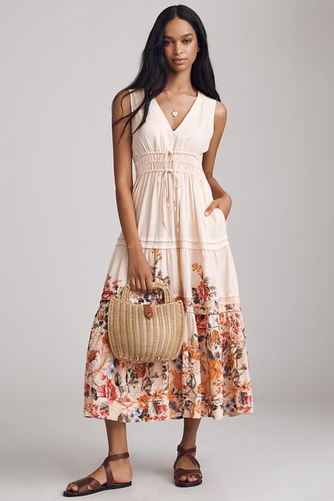 The Somerset Maxi Dress: Linen Ties Edition
