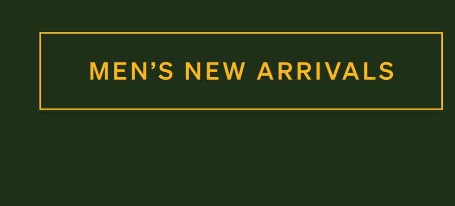 Men's New Arrivals