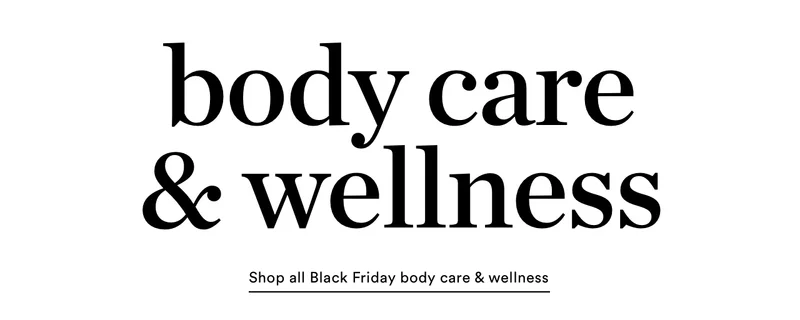 body care & wellness | Shop all